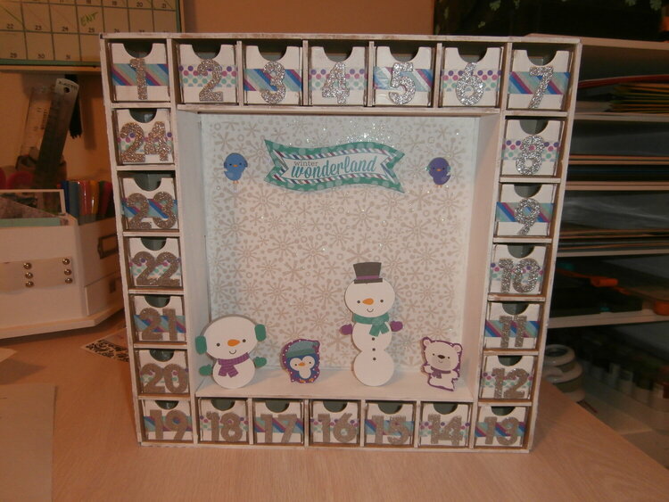 Frosty friends advent calendar