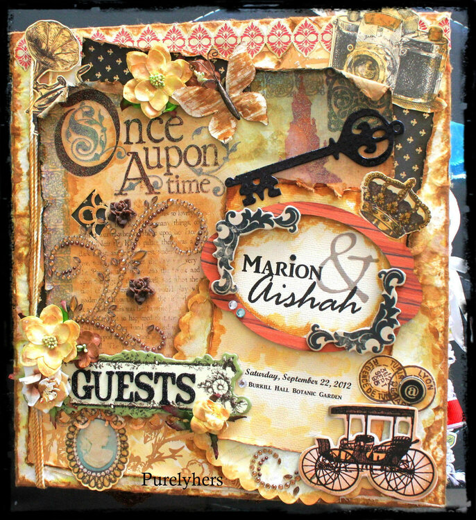 Wedding Guestbook for Marion &amp; Aishah