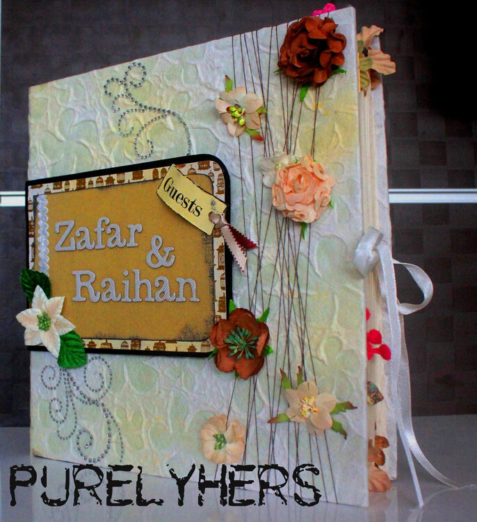 &quot;Zafar &amp; Raihan - Wedding Guestbook&quot; by Kiara