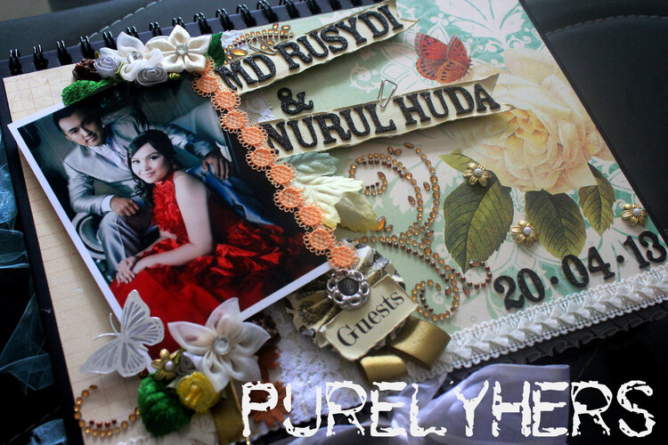 Wedding Guestbook for Md Rusydi &amp; Nurul Huda