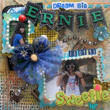 &quot;Dream Big&quot; for lovely Ernie