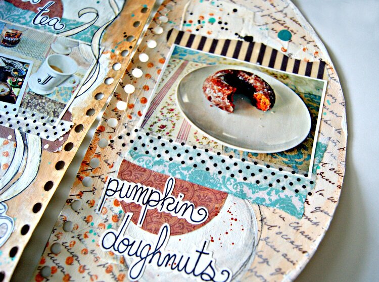 Fall Art Journal pages