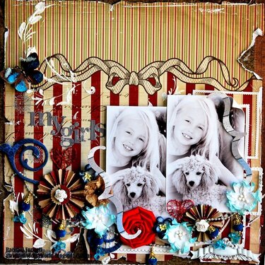 ** Scraps Of Elegance December &quot;Winter Wishes kit&quot;**