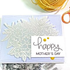Heat Embossing on Vellum--Mother's Day