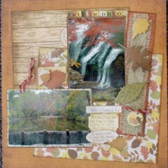 Fall in Ohio by Michelle Granger featuring Sugarhill from Farmhouse Paper Company