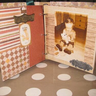 My scrapbook album