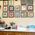 Craft Room - My Favorite Colorings Wall