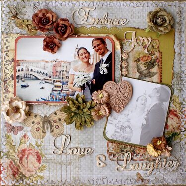 Embrace Joy Love &amp; Laughter