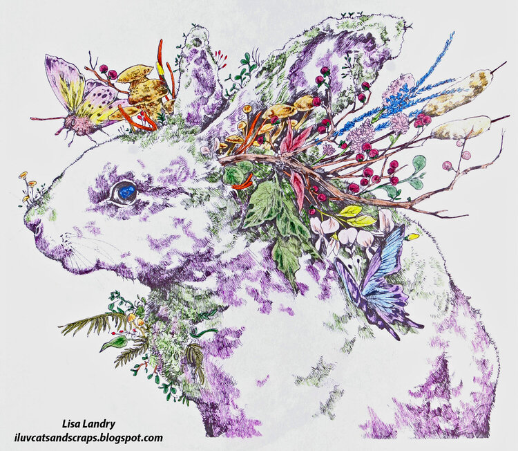Garden Rabbit - Ken Matsuda Art