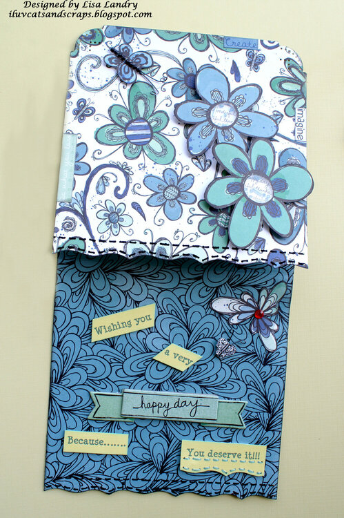 Happy Day Easel/Shaker Card