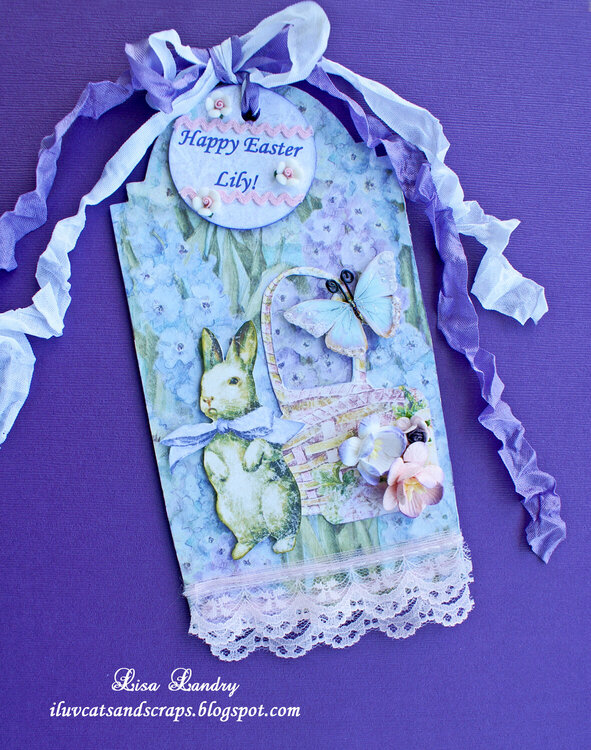 Lily&#039;s Easter Tag
