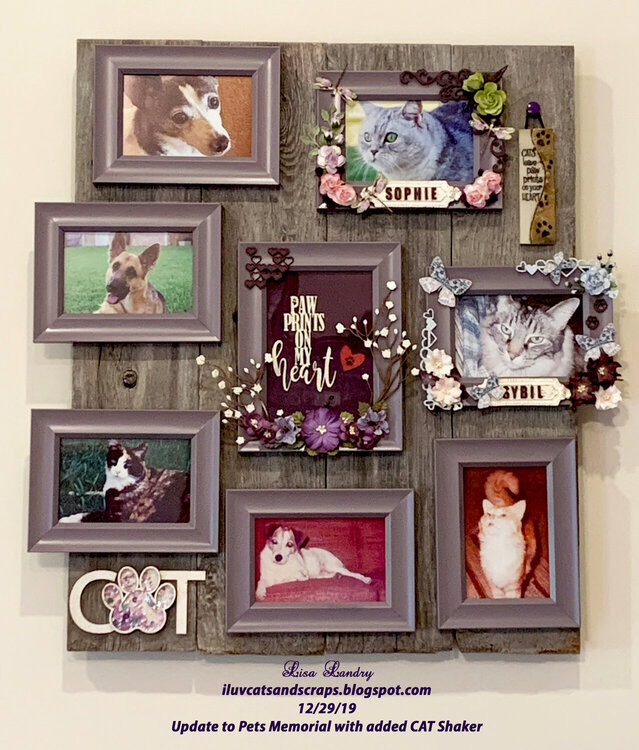 Pets Memorial - CAT Shaker