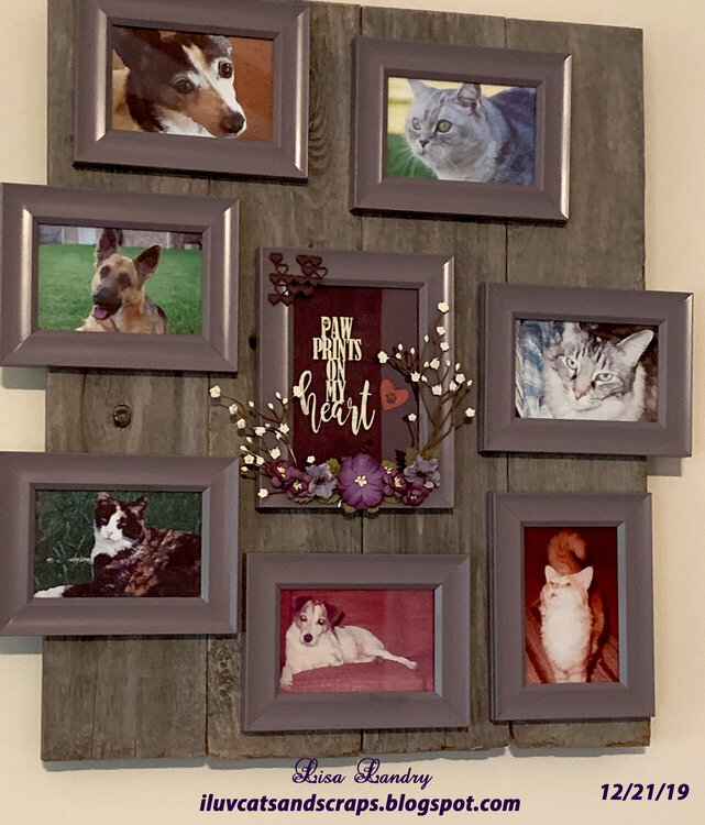 Pets Memorial - Centerpiece
