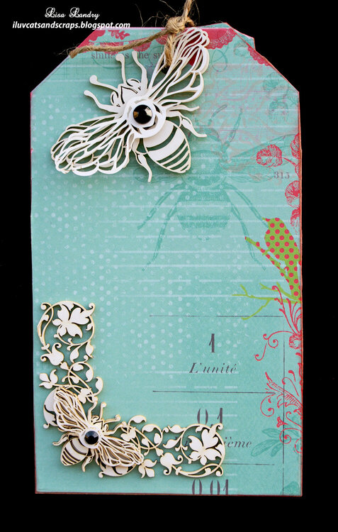 Pink Paislee - Spring Jubilee Tag