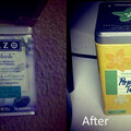 Tea Box Before and After