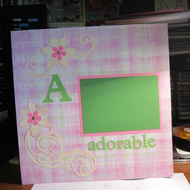 A is for Adorable page 1