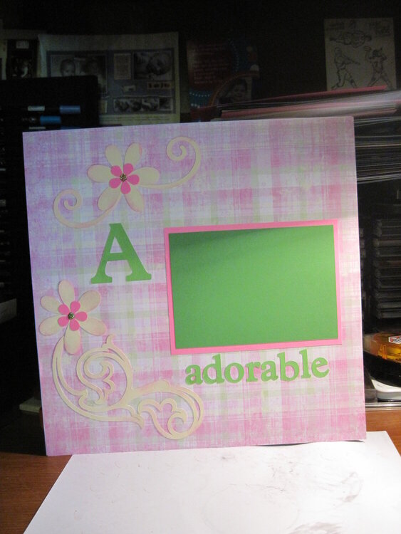 A is for Adorable page 1