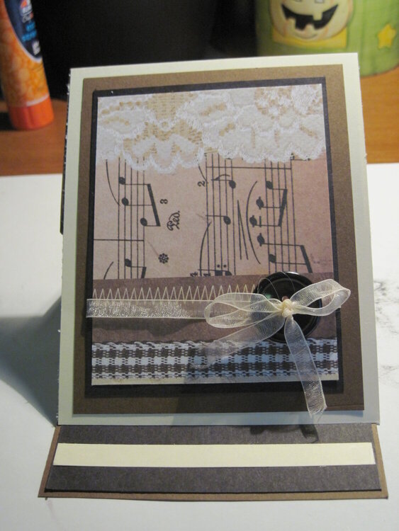 Easel card