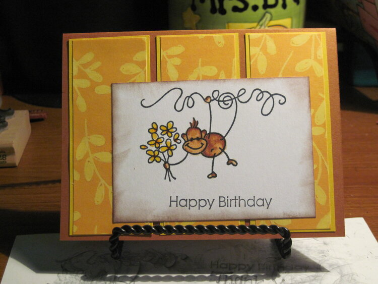 Happy Birthday Card for OWH