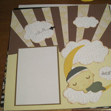 Sleeping baby page