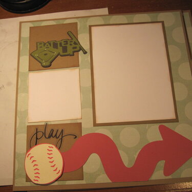 softball layout