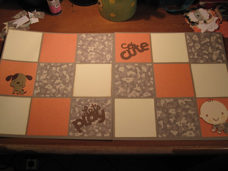 Camo blocked layout