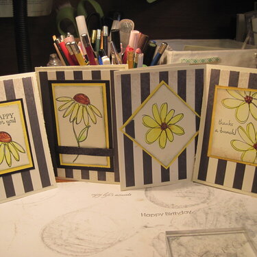 Daisy card set