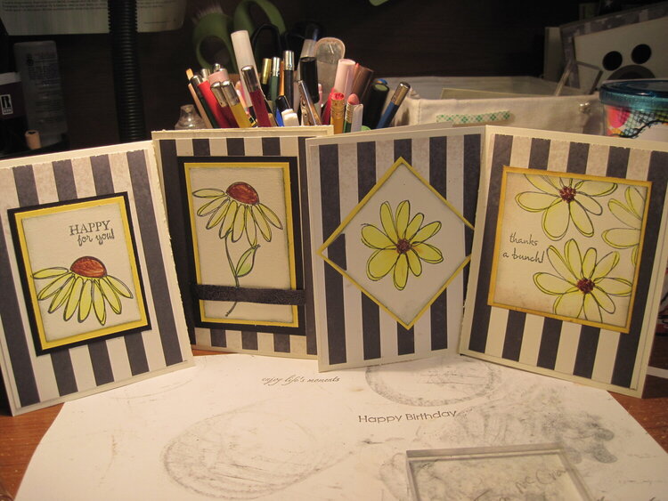 Daisy card set