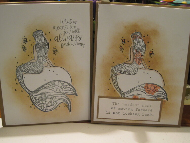 Mermaid cards