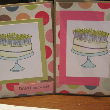 Birthday cards