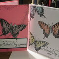 Butterfly cards for Mother's day