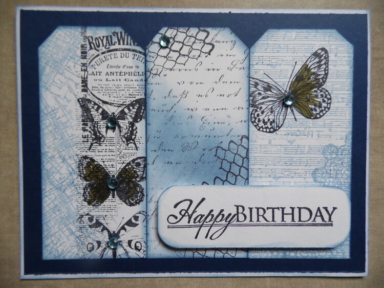 Happy Birthday Tag Card