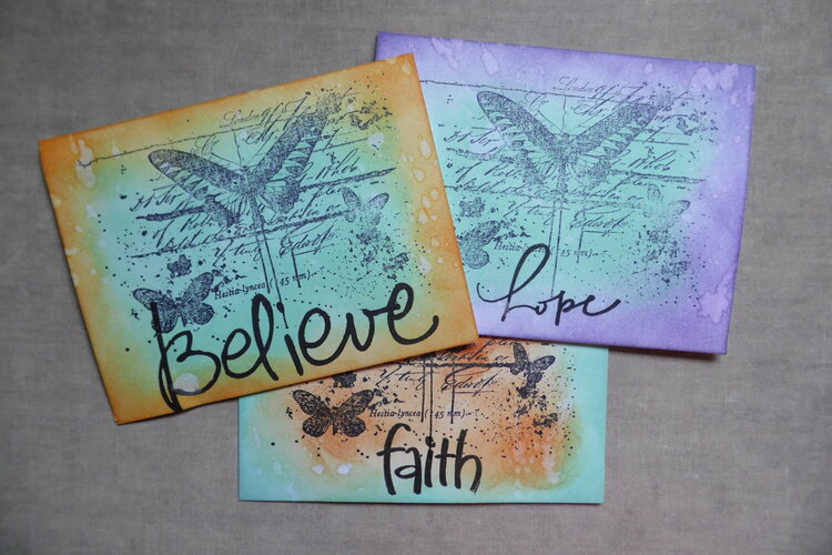 Believe, Hope, Faith