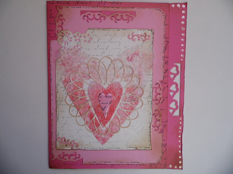 Pretty in Pink-Valentine Card