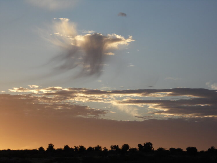 Sunrise over Arizona