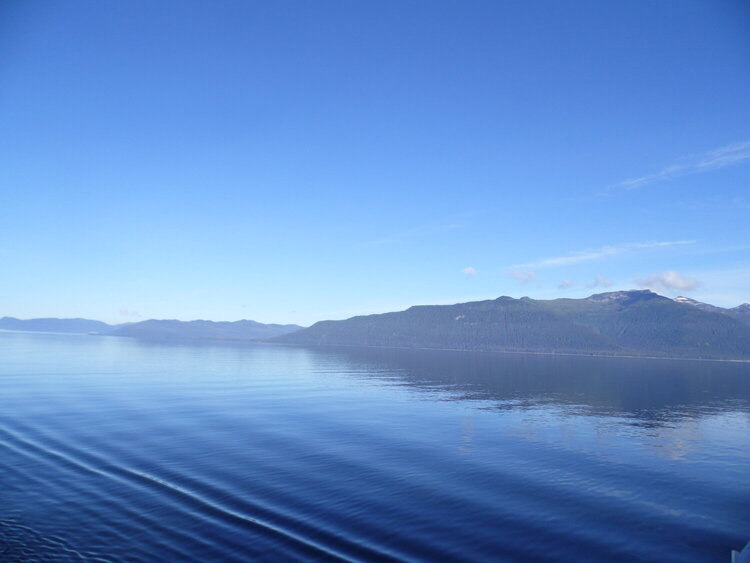 Entering Glacier Bay