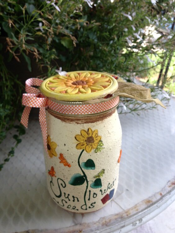 Altered Mason Jar