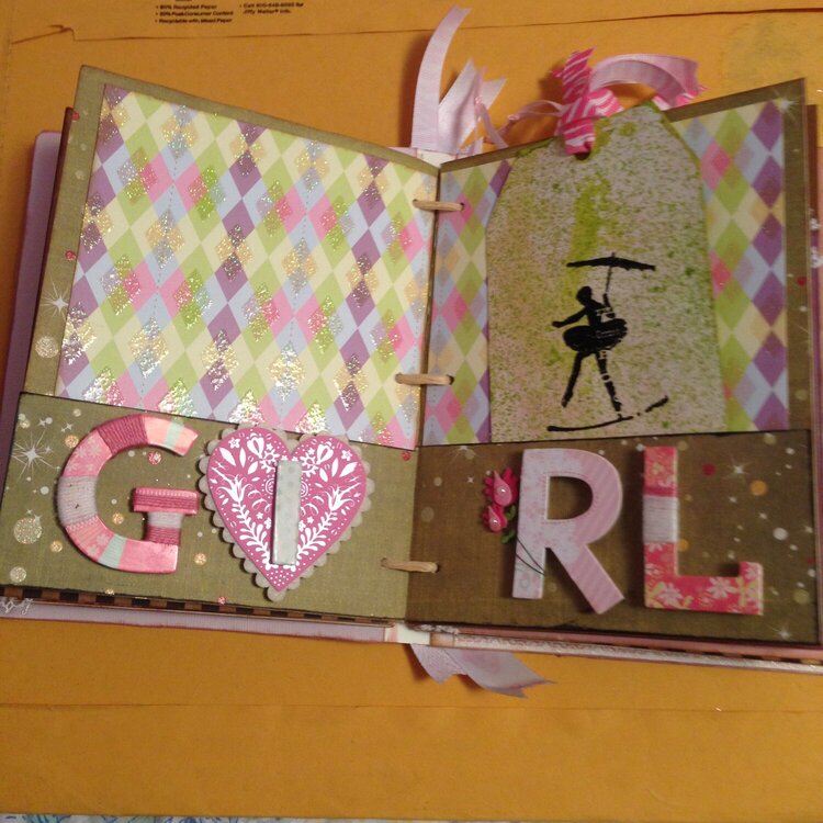 sweet baby girl 5 x 6 album