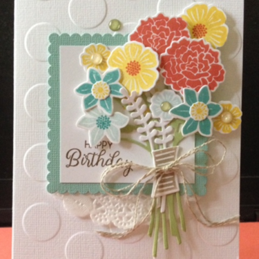 Beautiful Bouquet card