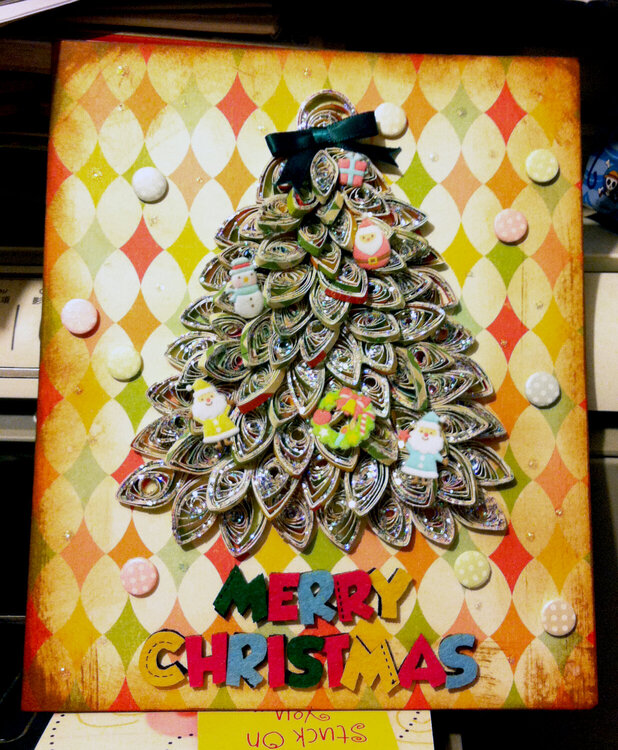 paper quilling christmas cardz~(2)