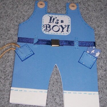 Baby Jeans Card
