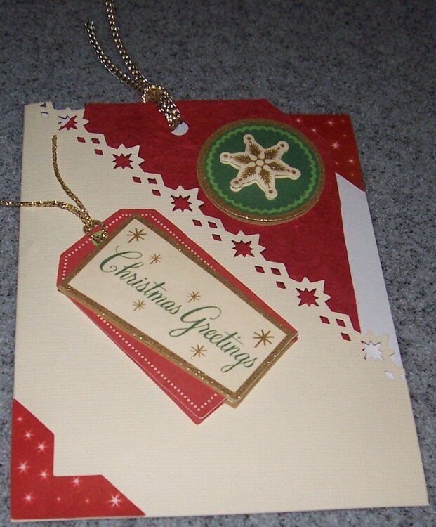 Christmas Greeting Gift Card