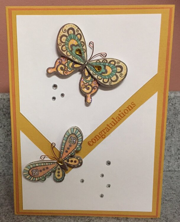 Butterfly Congrats