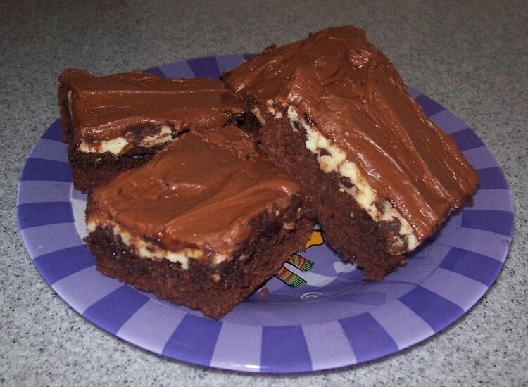 Cheesecake Brownies