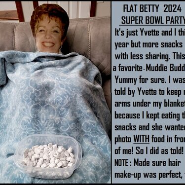FLAT BETTY -Super Bowl Party &#039;24