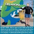 FLAT BETTY TRAVELS - Oklahoma