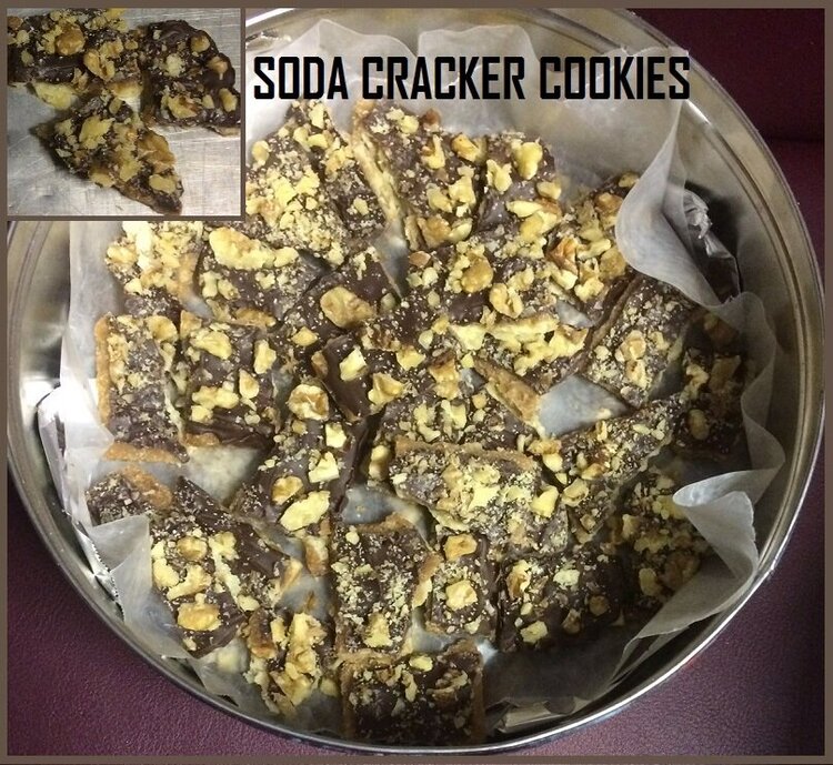Soda Cracker Cookies