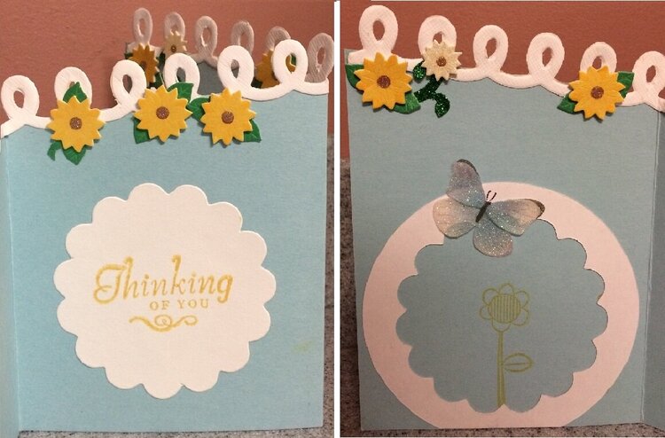 Trifold Wishes (Insides of center &amp; back)