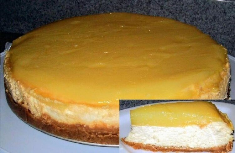 Triple Lemon Cheesecake