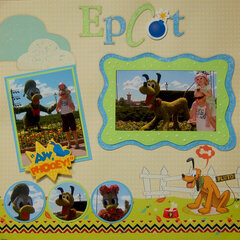 Epcot - Pluto & Friends